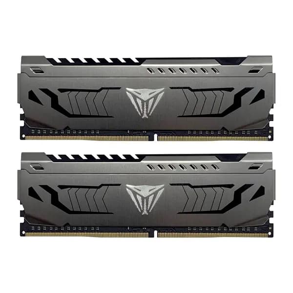 Patriot Patriot Viper Steel DDR4 16GB (2 x 8GB) 3200MHz System Memory Kit with Gunmetal Grey Heatshield SDPAT-PV416G320K