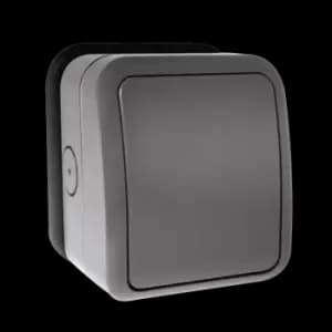 Click Scolmore Aquip Weatherproof IP66 1 Gang 2 Way Switch - OA411AGU