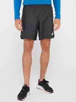 The North Face Mens Limitless Run Running Shorts - Black, Size L, Men