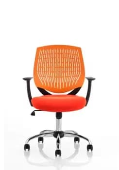 Dura Orange Back Bespoke Colour Seat Tabasco Orange