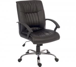 Teknik Milan Leather-look Reclining Executive Chair