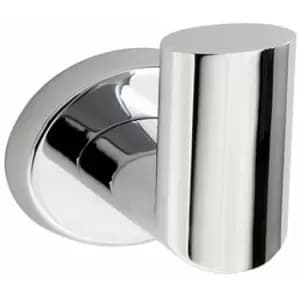 Wall Mounted Chrome Eternity Bathroom Robe Hook - Chrome