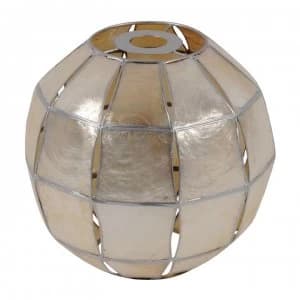 Stanford Home Capiz Ball Lampshade - Champagne