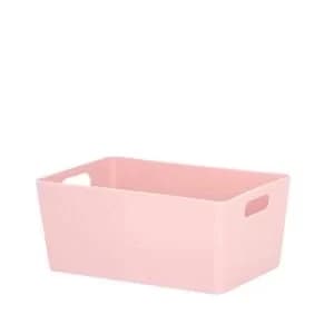 Wham Studio 4.02 Blush Plastic Nestable Storage Basket (H)110mm (W)170mm