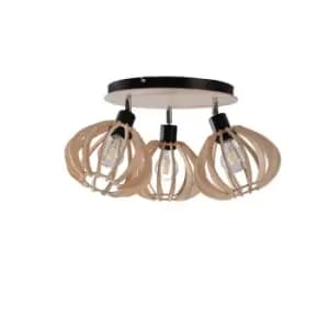 Nicoleta Ceiling Spotlight Clusters Black, 32cm, 3x E27