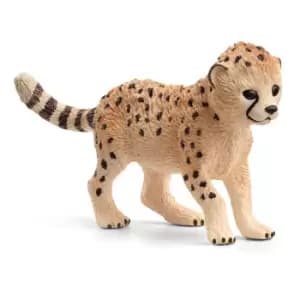 Schleich Wild Life Cheetah Baby Toy Figure, 3 to 8 Years,...