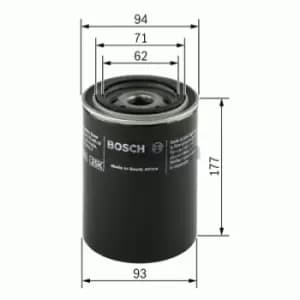 Bosch 0451203001 Oil Filter P3001