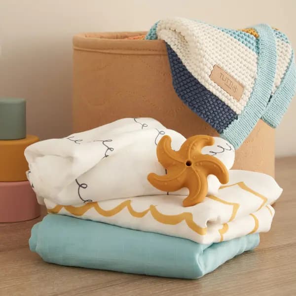 Tutti Bambini Pack of 3 Muslin Swaddle Wraps Tutti Bambini Our Planet