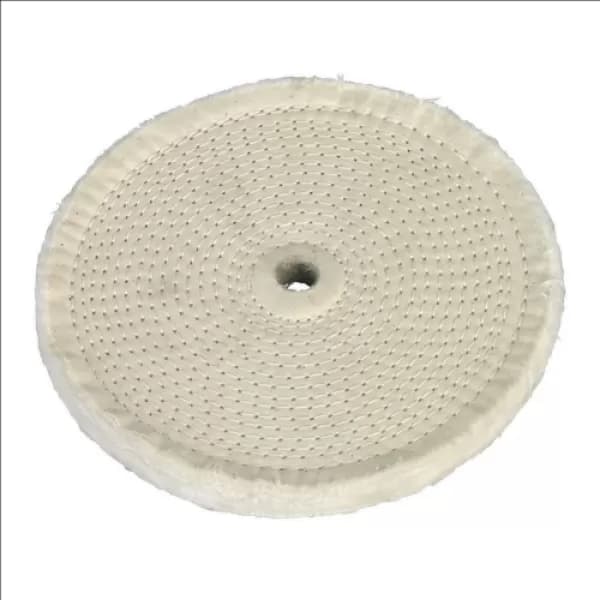 Genuine SEALEY BG200BW Buffing Wheel Ø200 x 16mm 16mm Bore Fine