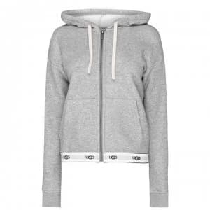 Ugg Sena Tape Zip Hoodie - Grey Heather
