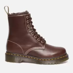 Dr. Martens Womens 1460 Serena Leather 8-Eye Boots - UK 4