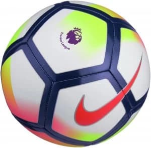 Nike Premier League Pitch White Crimson Football