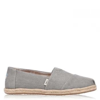 Toms Alpargata Rope Pumps - Grey 020