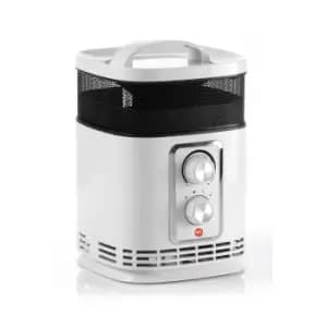 Daewoo 1500W 360 Degree Fan Heater