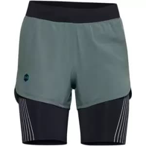 Under Armour Rush Run 2 Shorts Womens - Green