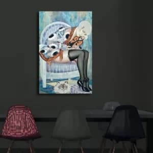 4570?ACT-27 Multicolor Decorative LED Lighted Canvas Painting