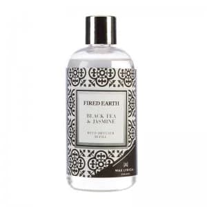 Fired Earth Black Tea and Jasmine Reed Diffuser Refill 200ml