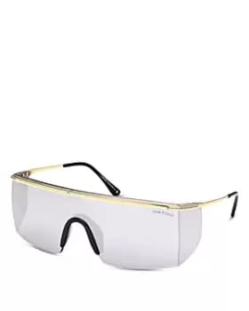 Tom Ford Unisex Pavlos Geometric Shield Sunglasses
