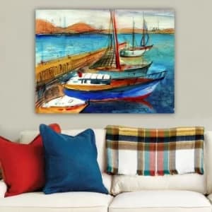 241191064_70100 Multicolor Decorative Canvas Painting