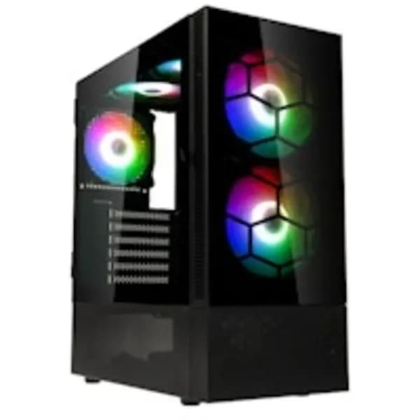 Kolink Observatory MX Glass ARGB Midi Tower Case - Black