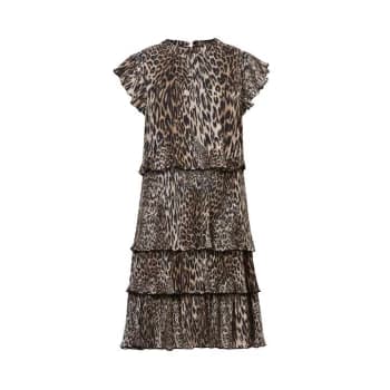 AllSaints Antheia Kiku Dress - Brown