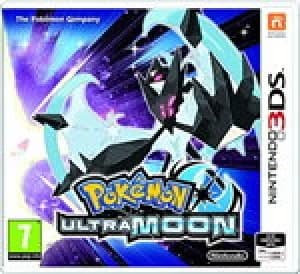 Pokemon Ultra Moon with Pokemon Pin Badge Nintendo 3DS Game
