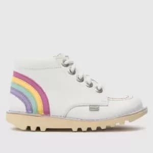 Kickers Multi Hi Rainbow Girls Toddler Boots