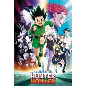 Hunter X Hunter Keyart Running Maxi Poster