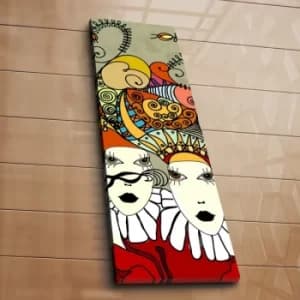 3090C-19 Multicolor Decorative Canvas Painting