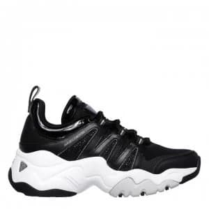 Skechers Lifestyle DLite Intense Trainers - Black/White