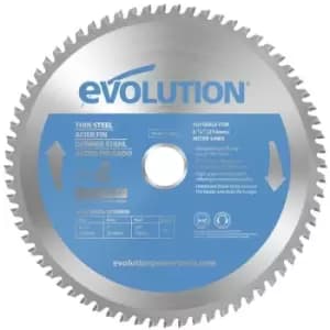 Evolution 210mm Thin Steel Mitre Saw Blade 68T