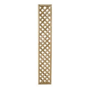 Pressure treated Trellis panel (W)0.3m (H)1.8m Pack of 4