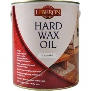 Liberon Hard Wax Oil Clear Matt 2.5l