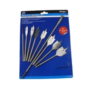10 Piece Flat Bit Set (6-32MM)
