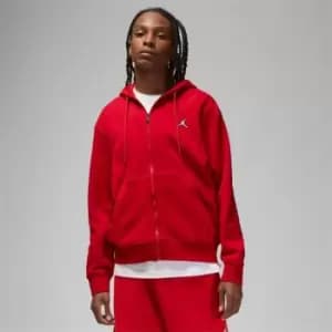 Air Jordan Essentials Mens Full-Zip Fleece Hoodie - Red