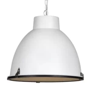 Hangar Dome Pendant Ceiling Lights White