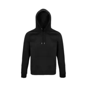 SOLS Unisex Adult Stellar Organic Hoodie (3XL) (Black)