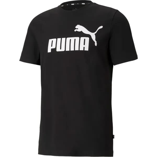 Puma Essentials Logo T Shirt Regular Fit T-Shirts 13 (XL) Black 58502003235