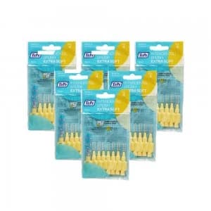 Tepe Extra Soft 0.7mm Yellow Interdental Brushes 8Pcs