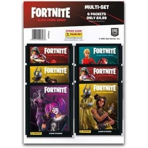 Fortnite Black Frame Series Sticker Collection Multipack