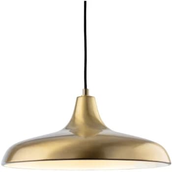Firstlight - Curtis Classic Dome Pendant Light Antique Brass