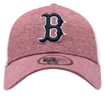 New Era Jersey Trucker Cap - Red Sox Red
