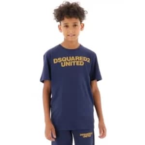 DSQUARED2 Kids Navy United T-Shirt