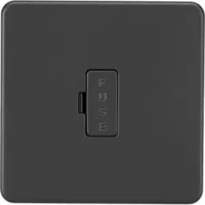MLA Knightsbridge Screwless 13A Fused Spur Unit Anthracite - SF6000AT