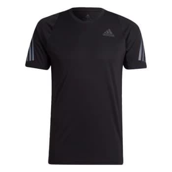 adidas Run Icon T-Shirt Mens - Black