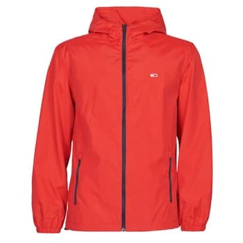 Tommy Jeans TJM PACKABLE WINDBREAKER mens in Red - Sizes XXL,S,M,L,XL,XS