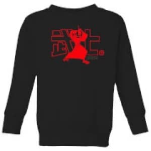 Samurai Jack Way Of The Samurai Kids Sweatshirt - Black - 11-12 Years