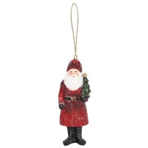 Hanging Santa Decoration