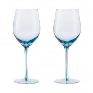 Denby Colours Red Wine Glasses (Blue) Set of 2