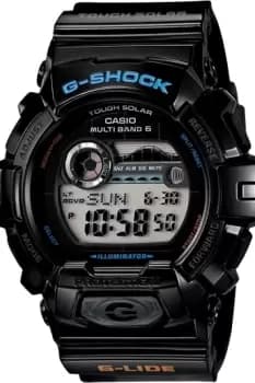 Mens Casio G-Shock G-Lide Alarm Chronograph Radio Controlled Watch GWX-8900-1ER